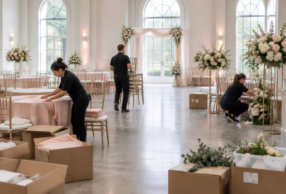 Wedding Setup and Breakdown Plan